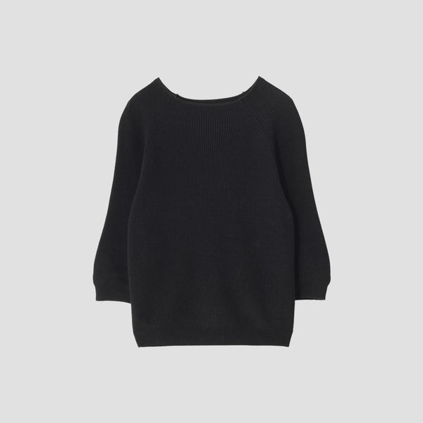 TWISTED LINEN COTTON JUMPER KNIT
