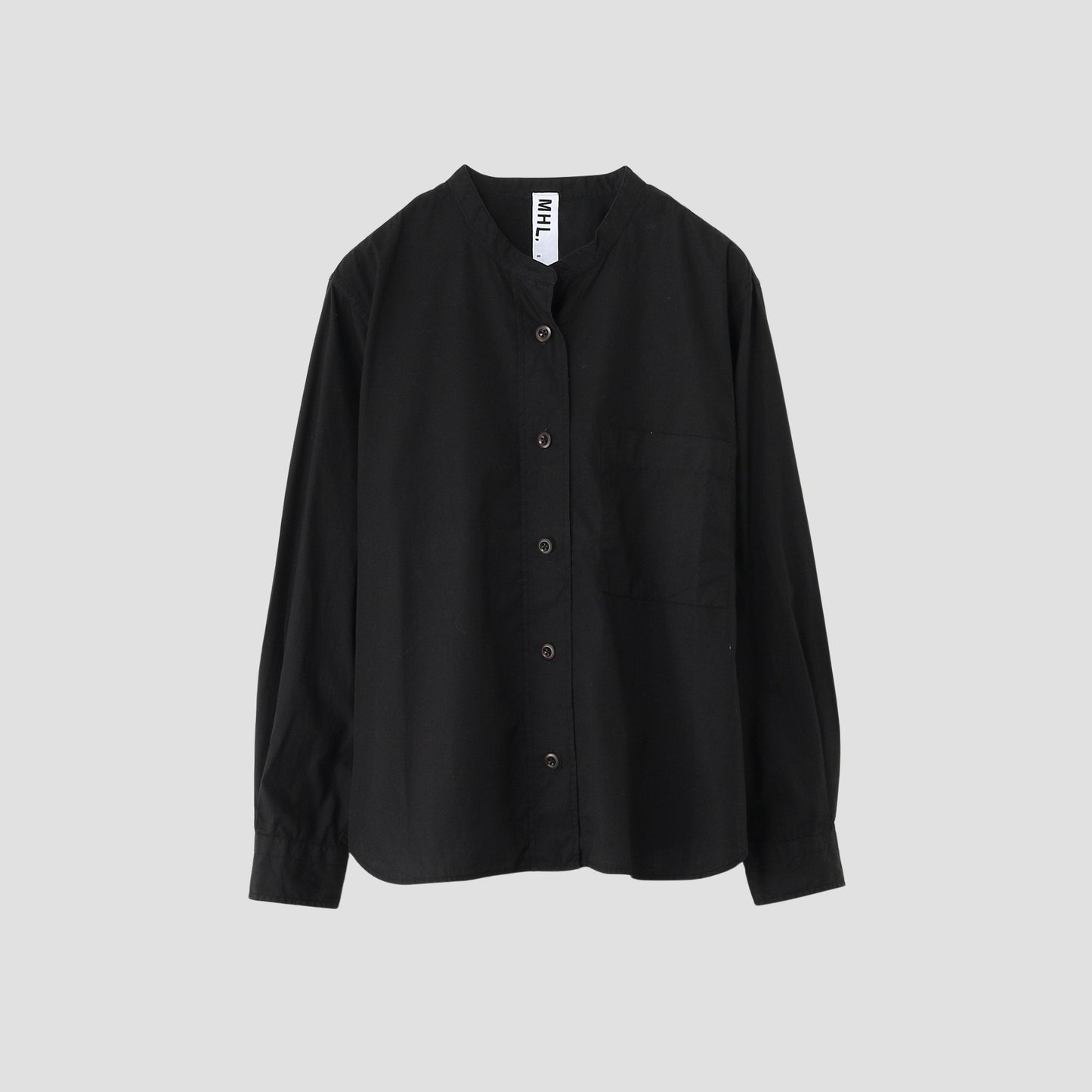 GARMENT DYE BASIC POPLIN(MHL SHOP限定) SHIRT