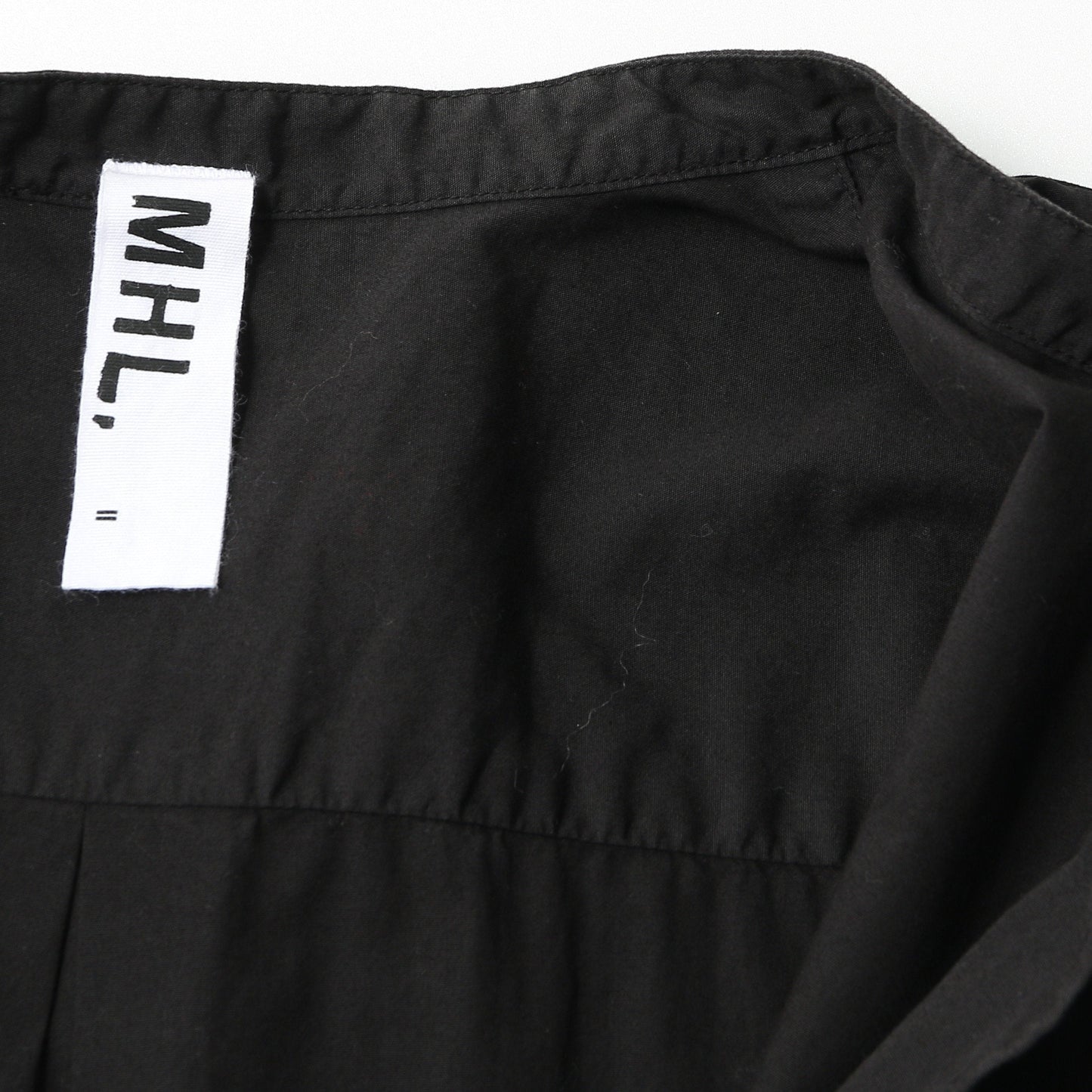 GARMENT DYE BASIC POPLIN(MHL SHOP限定) SHIRT