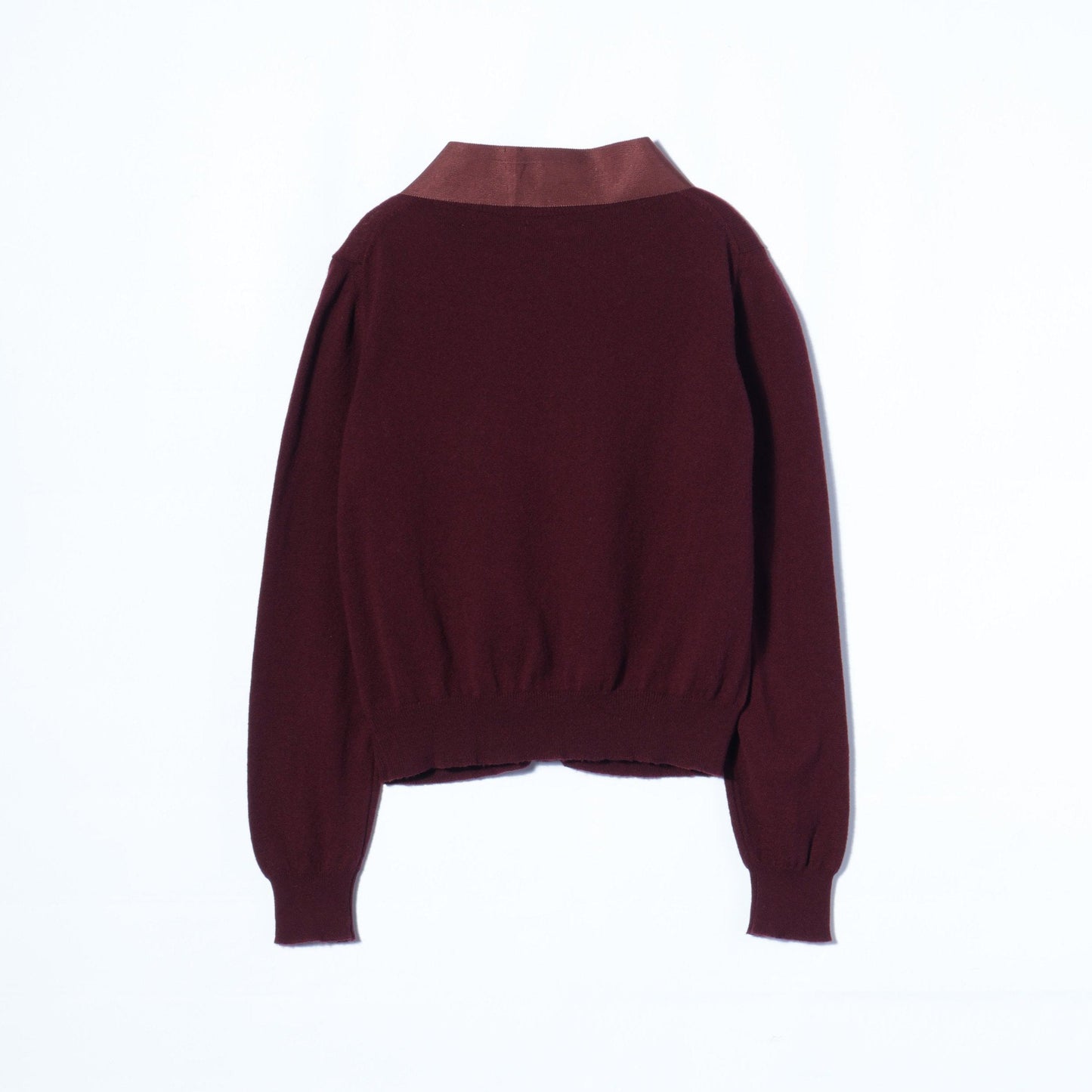 RIBBON CARDIGAN KNIT
