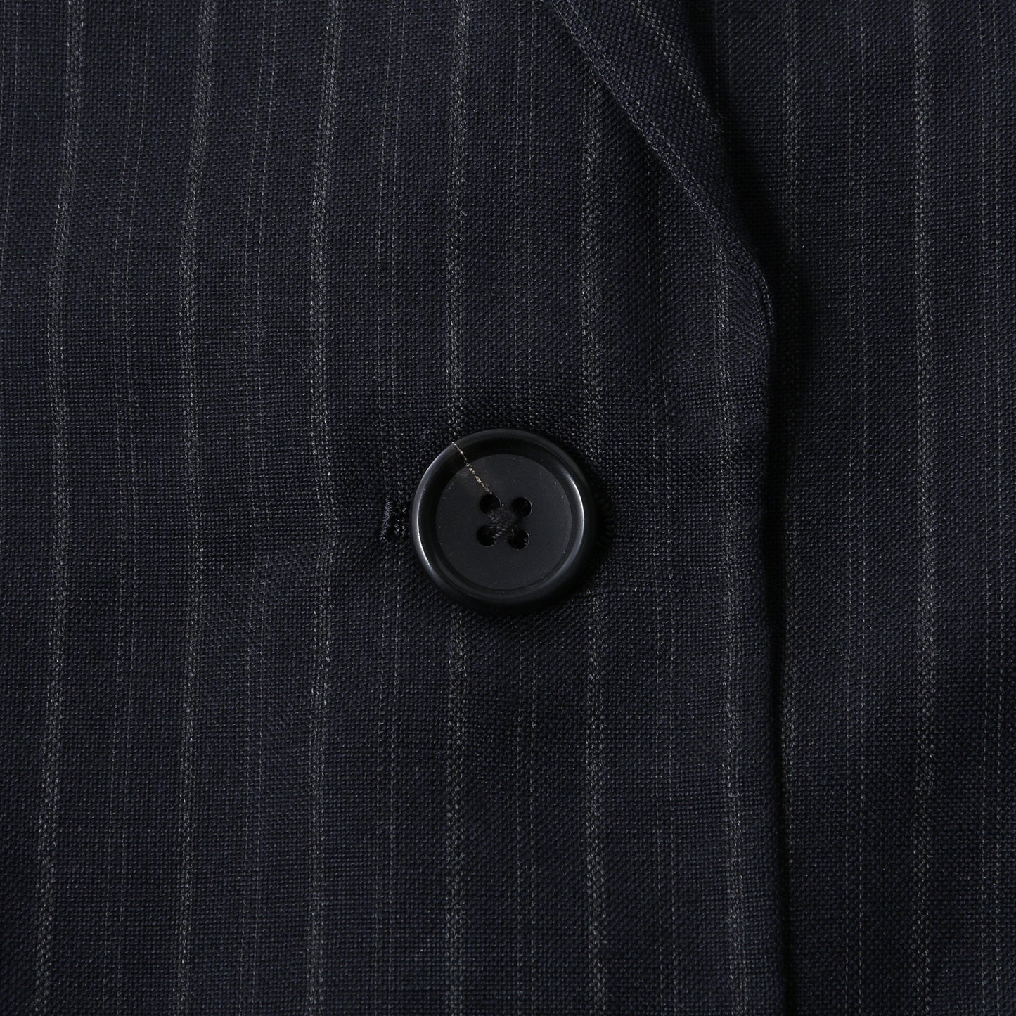 CHALK STRIPE LINEN WOOL JACKET