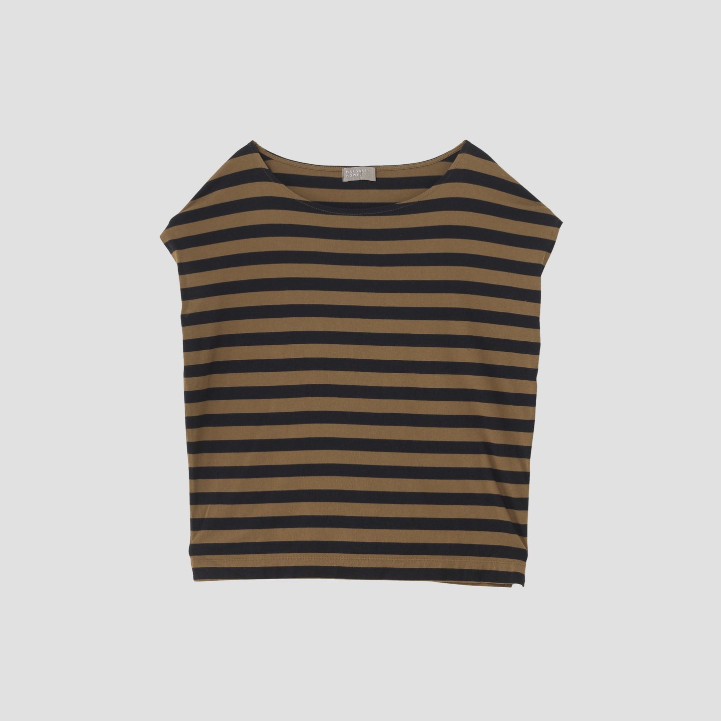 WIDE STRIPE COTTON JERSEY