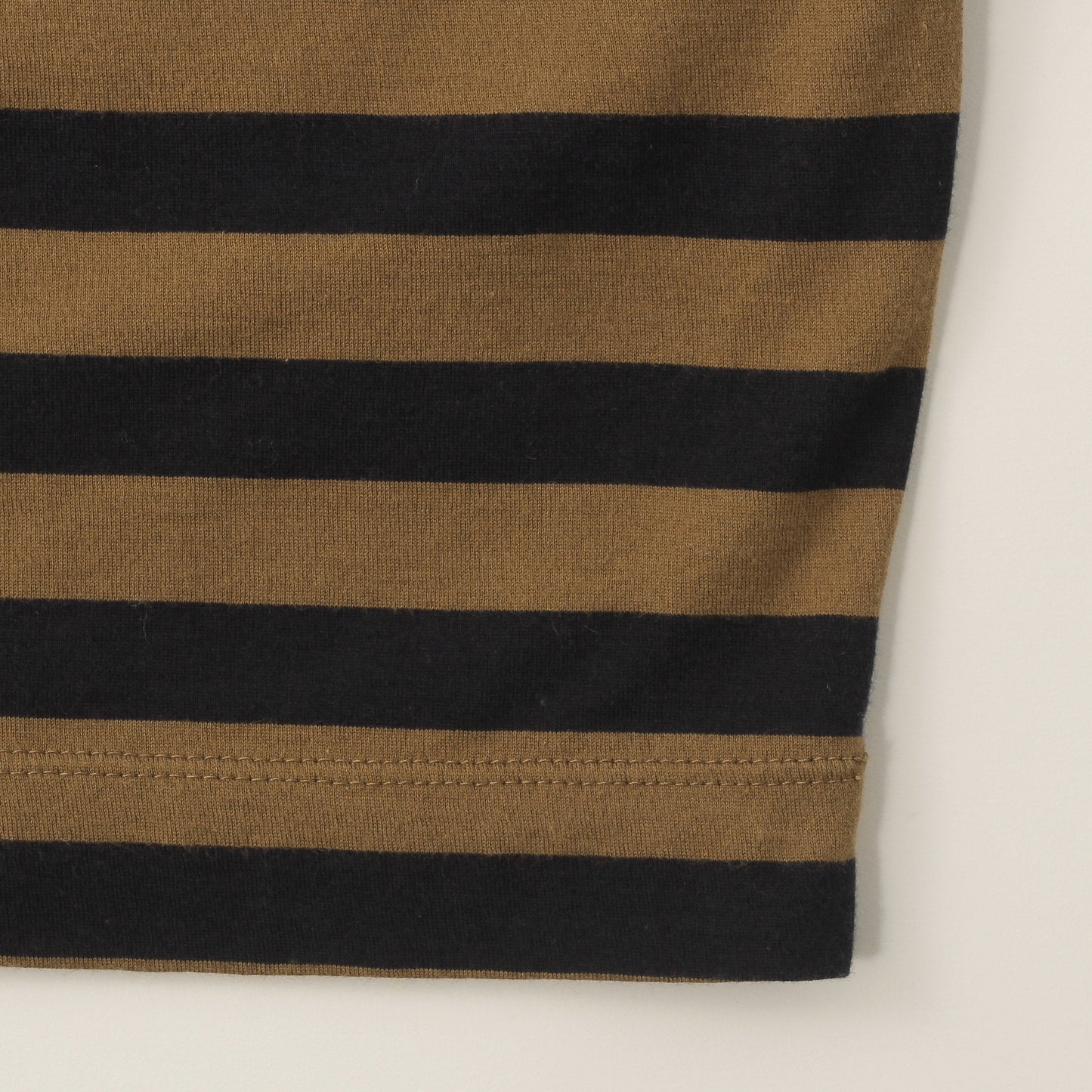 WIDE STRIPE COTTON JERSEY