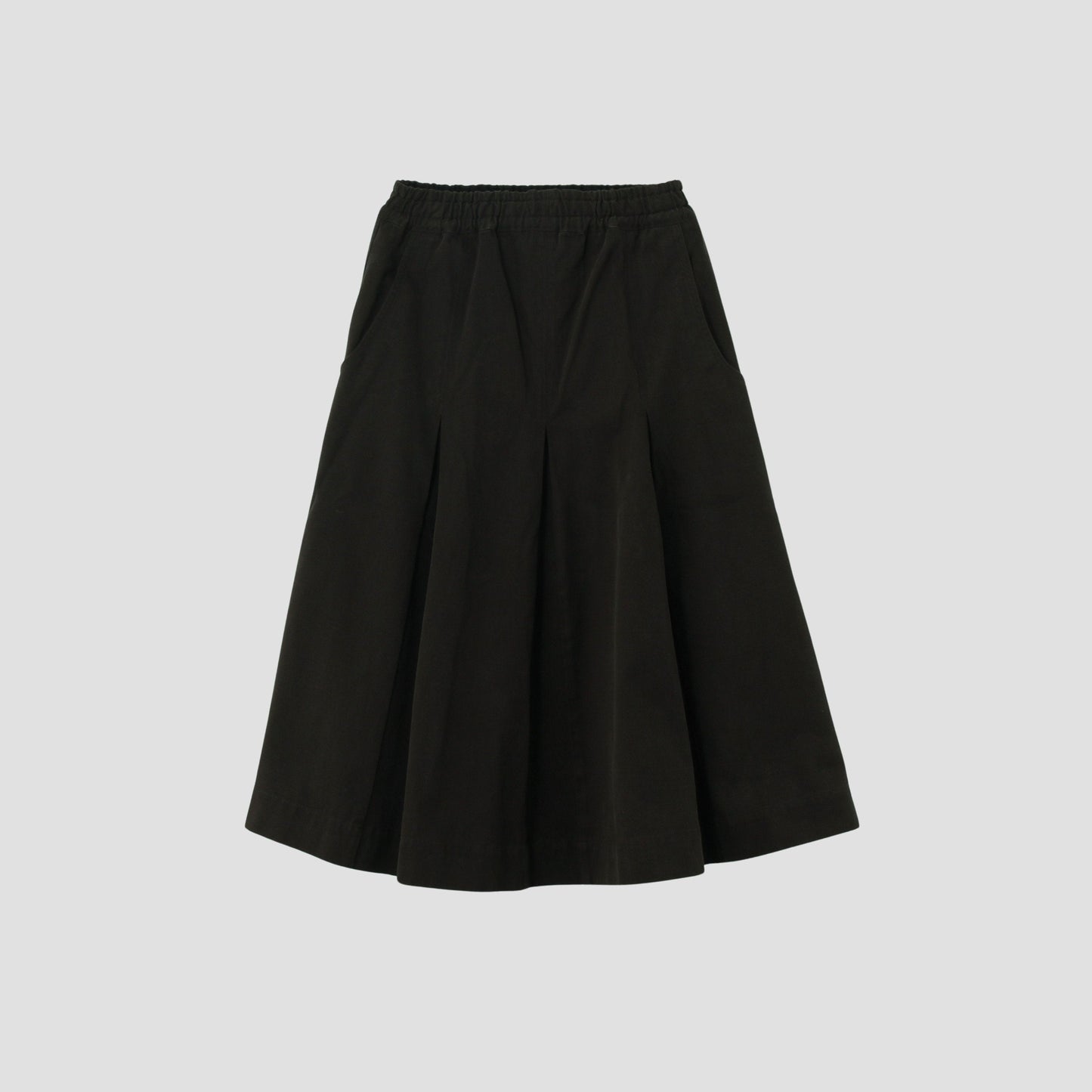 BRUSHED COTTON DRILL SKIRT