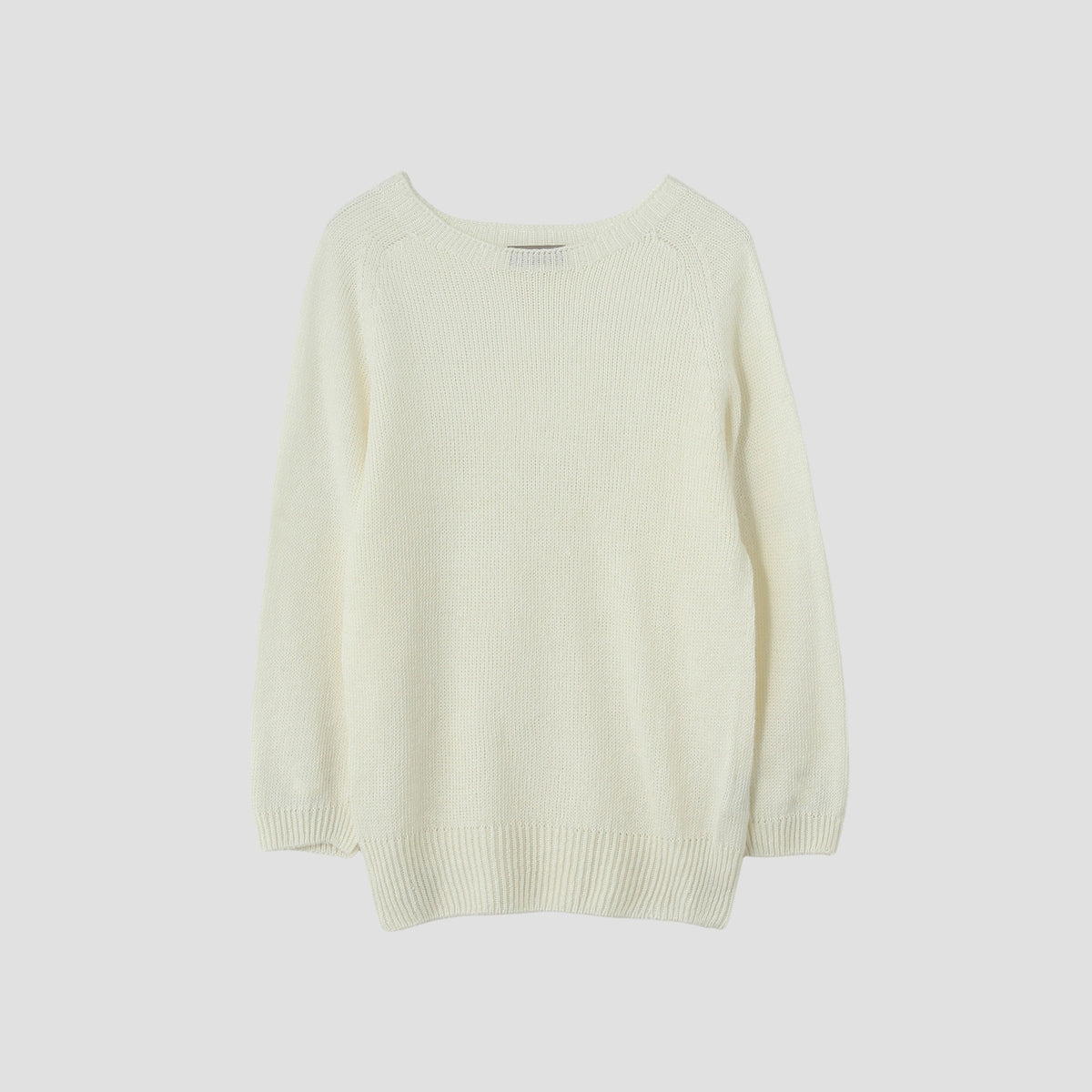 LINEN COTTON JUMPER KNIT