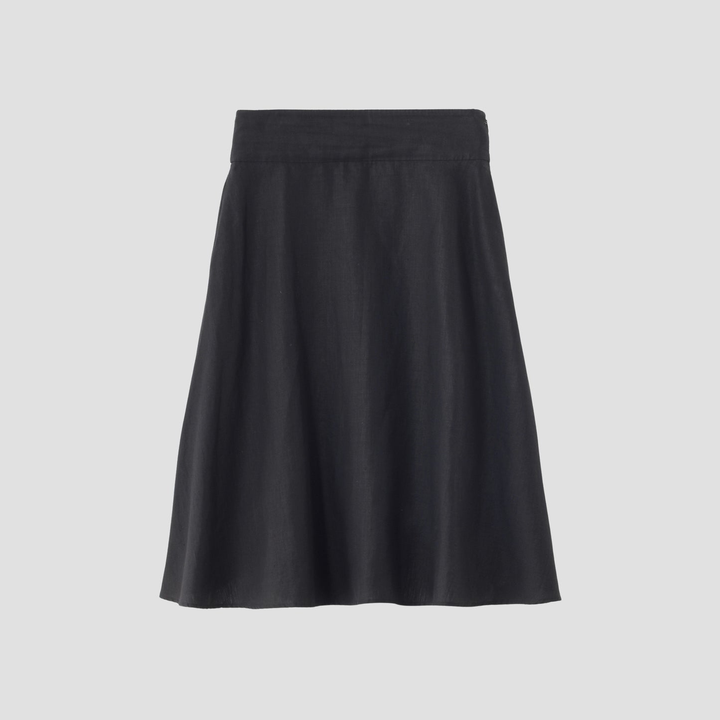 HIGH DENSE LINEN SKIRT