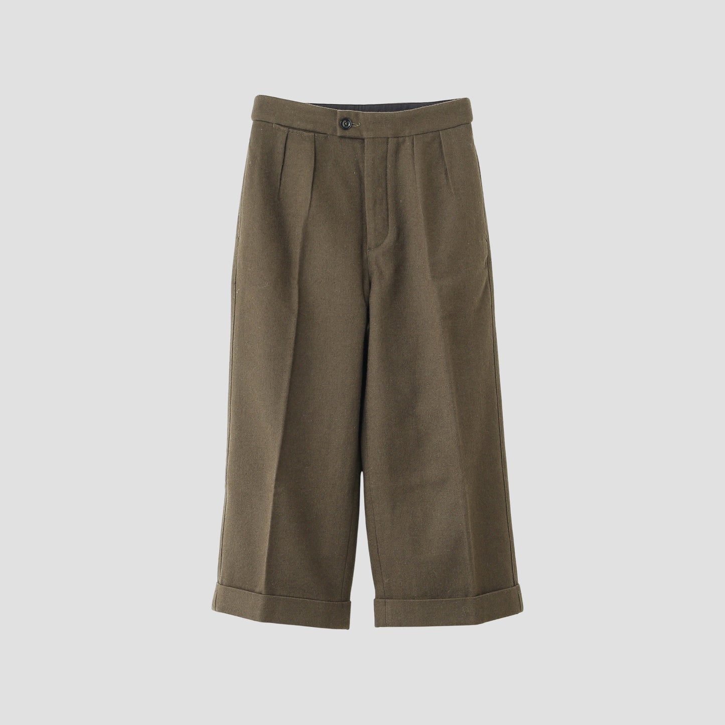 WOOL COTTON DRILL TROUSERS