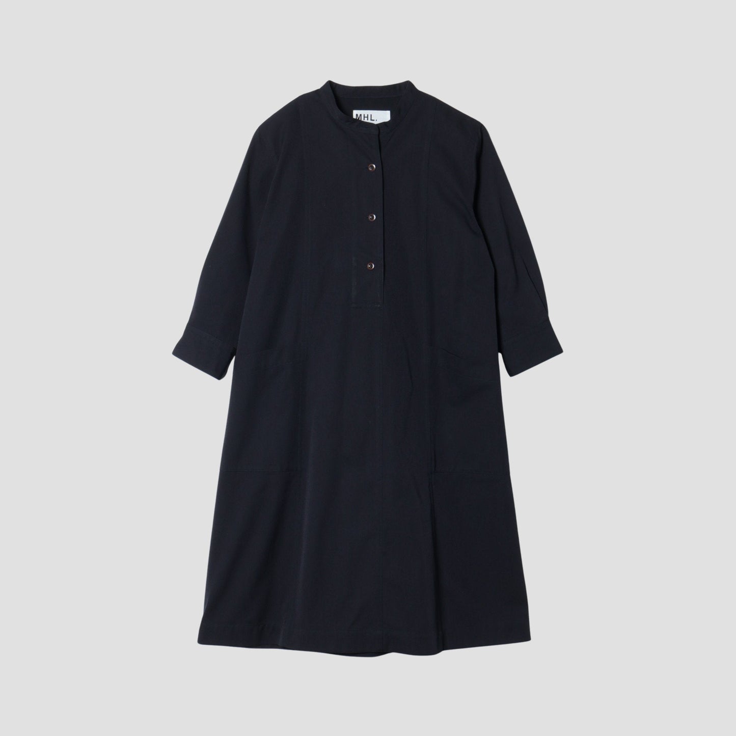 COTTON WOOL TWILL DRESS