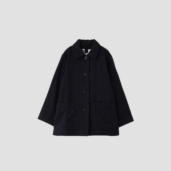 FELTED SHETLAND WOOL BLOUSON