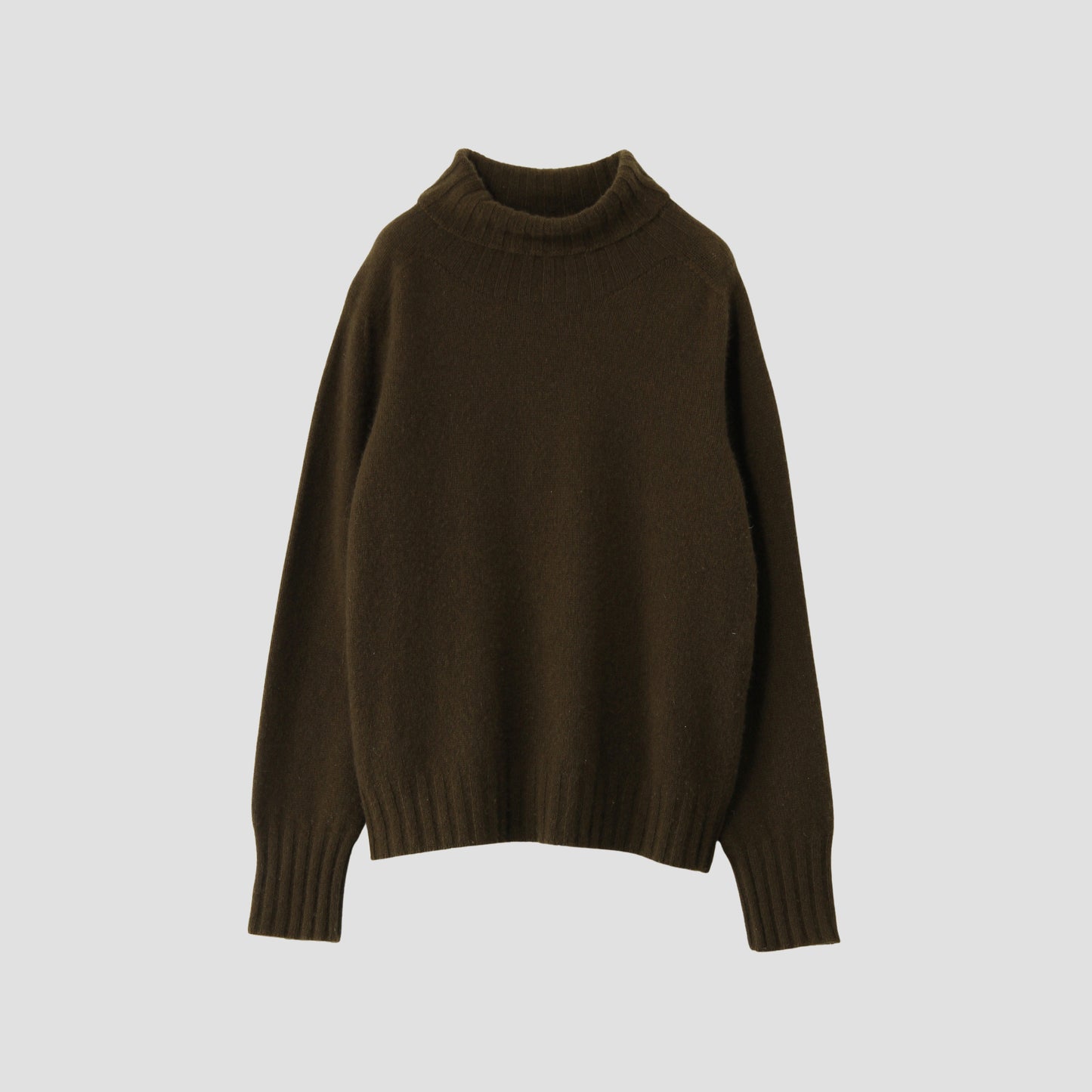 WIDE ROLL NECK KNIT