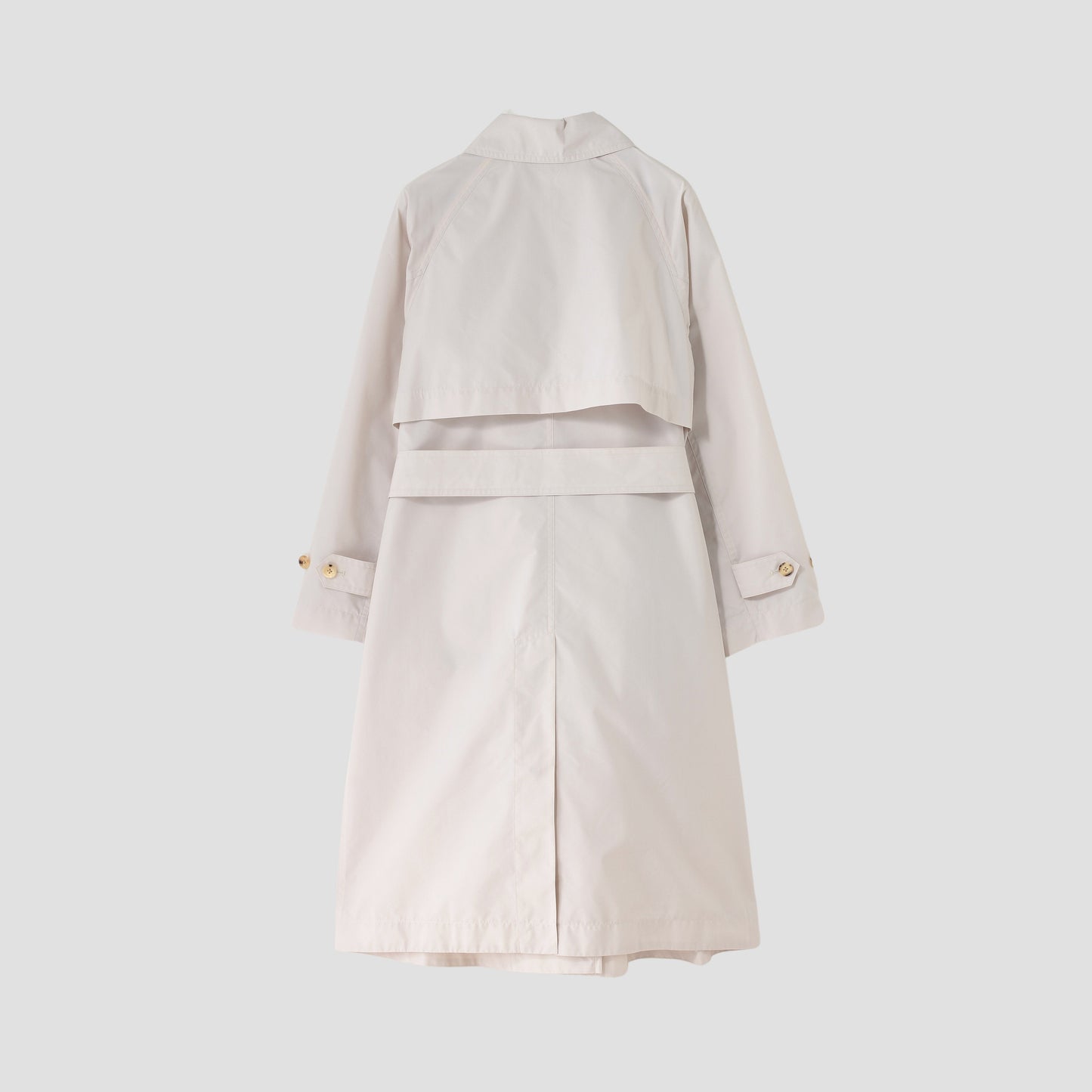COTTON NYLON COMPACT POPLIN COAT
