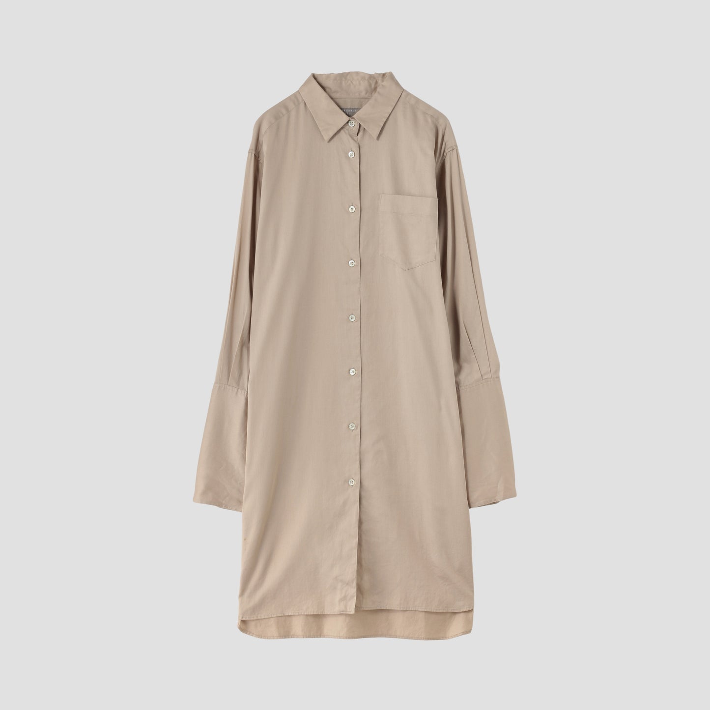 COTTON SATIN DRESS