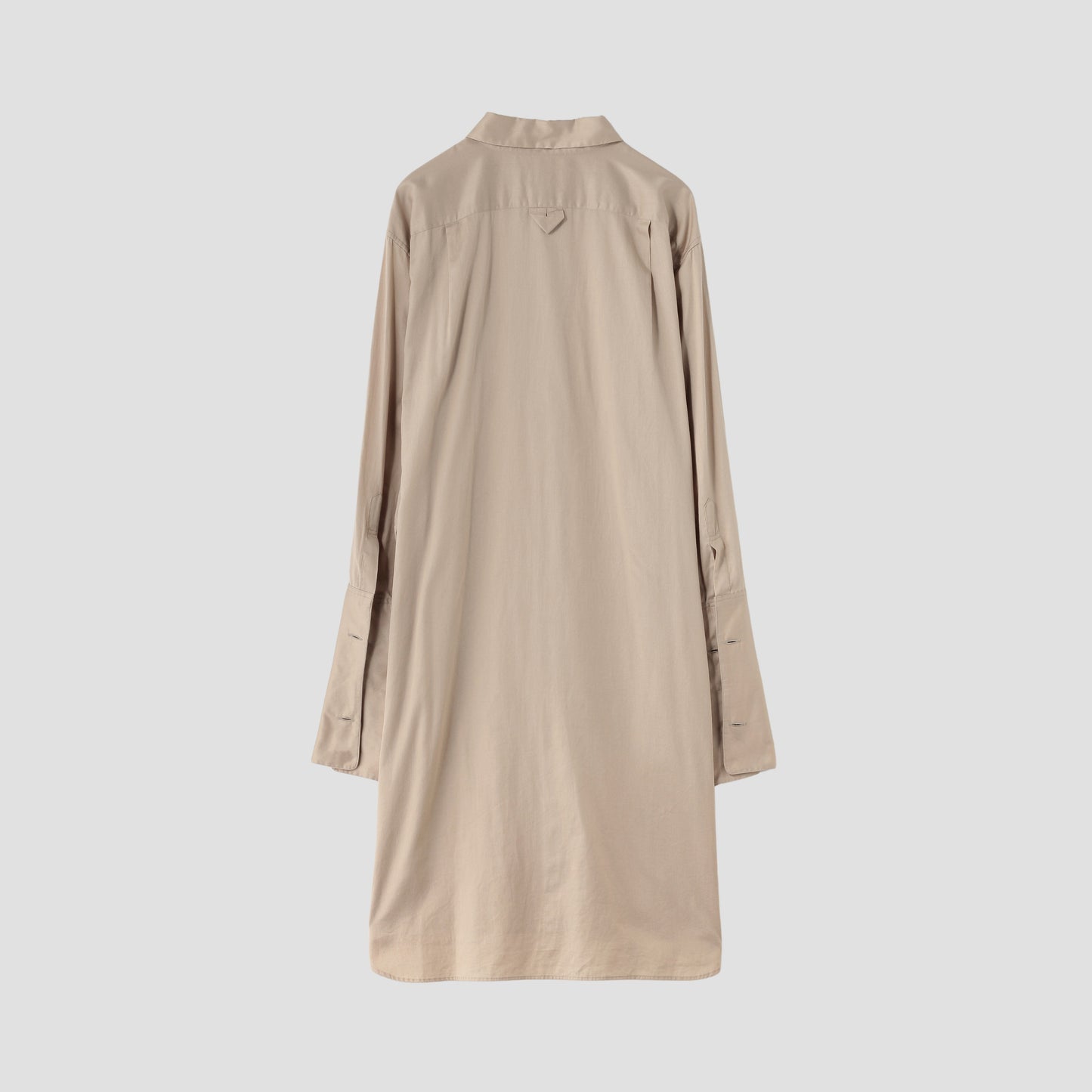 COTTON SATIN DRESS