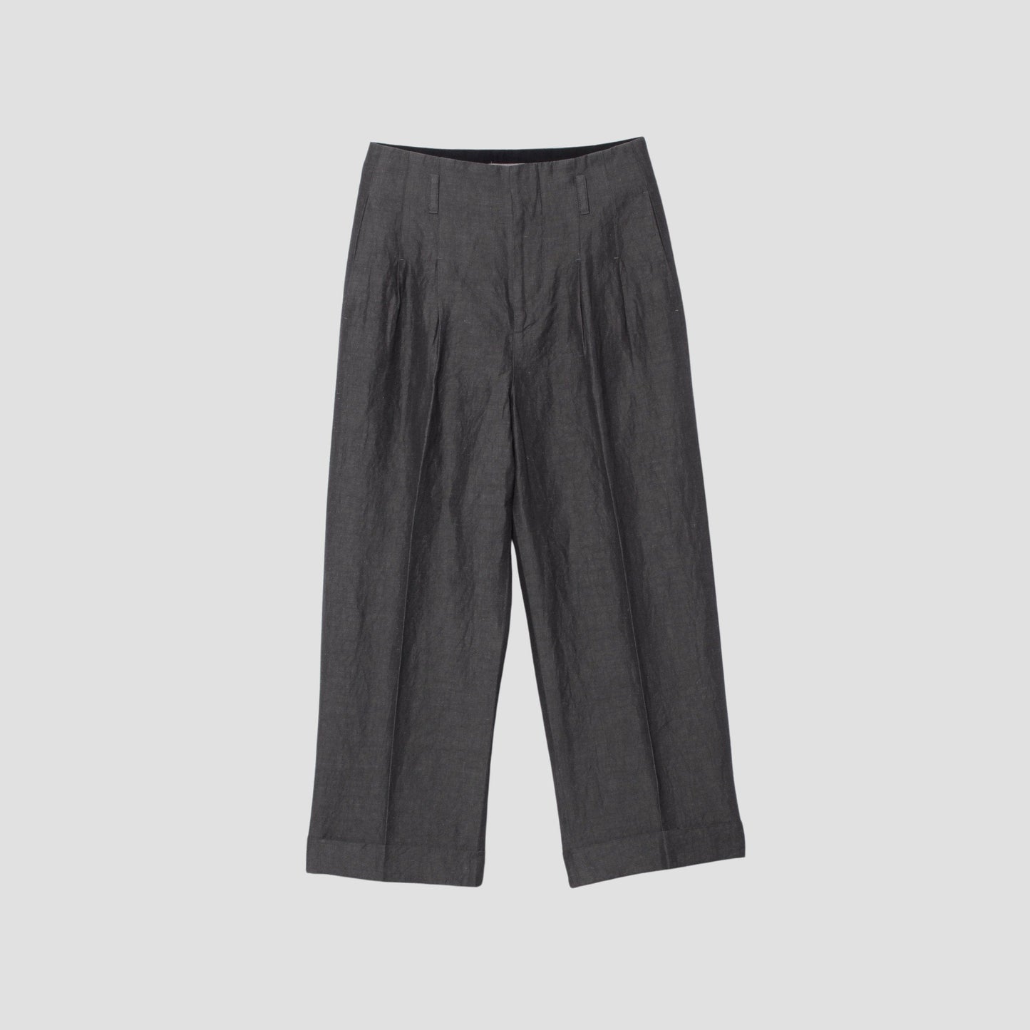 LINEN COTTON TROUSERS