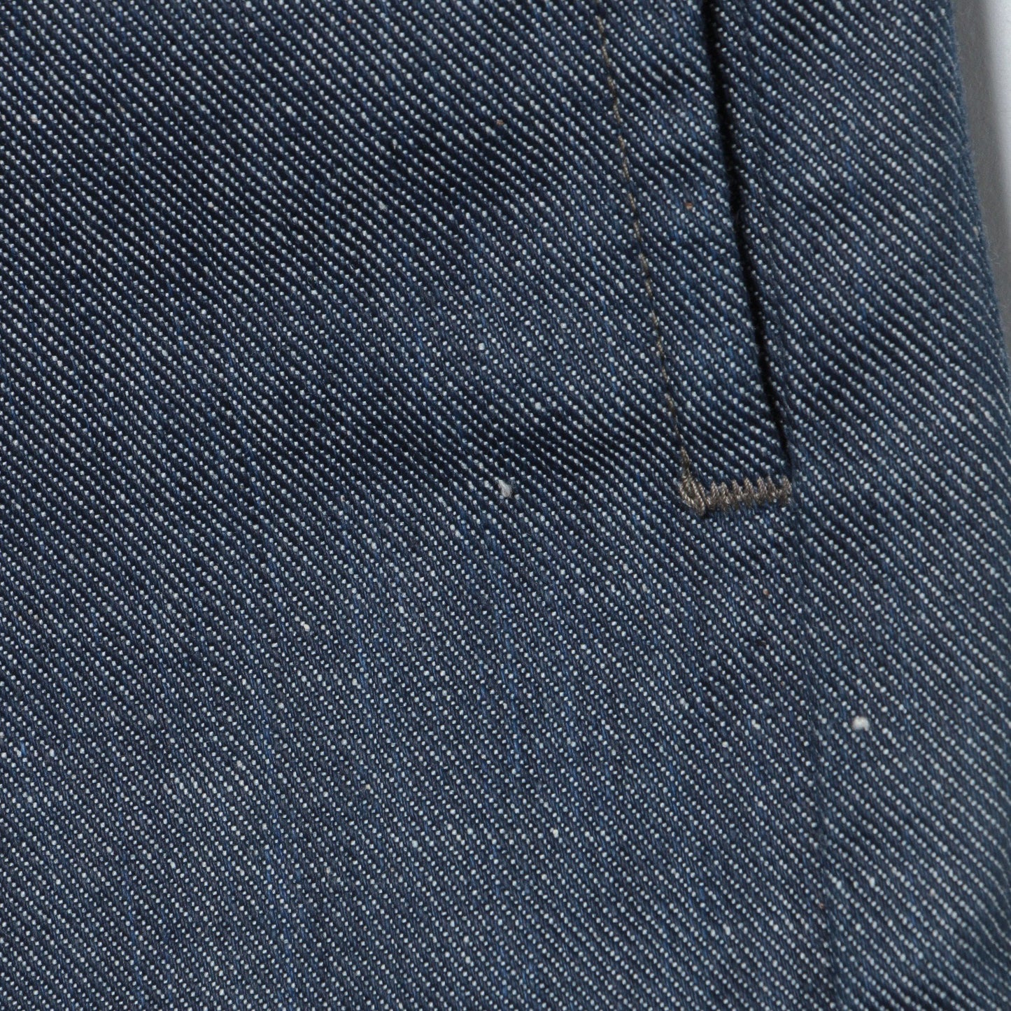 GREY CAST DENIM TROUSERS