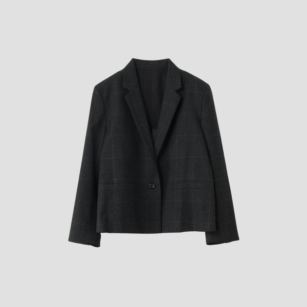 FINE WOOL FLANNEL JACKET