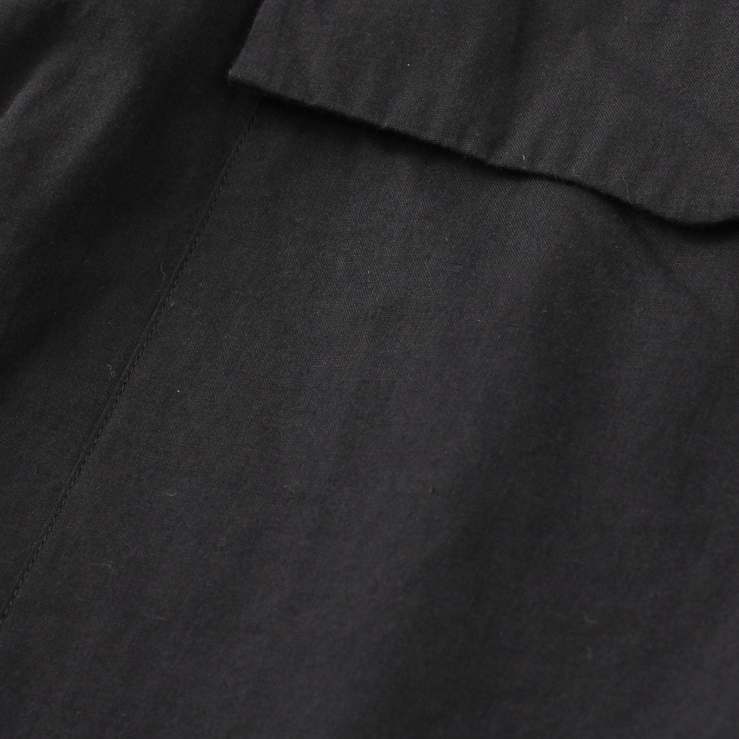 PIECE DYED WASHED COTTON SHIRT
