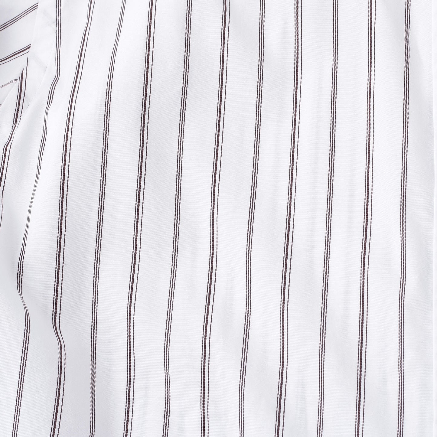 TRIPLE STRIPE COTTON POPLIN SHIRT