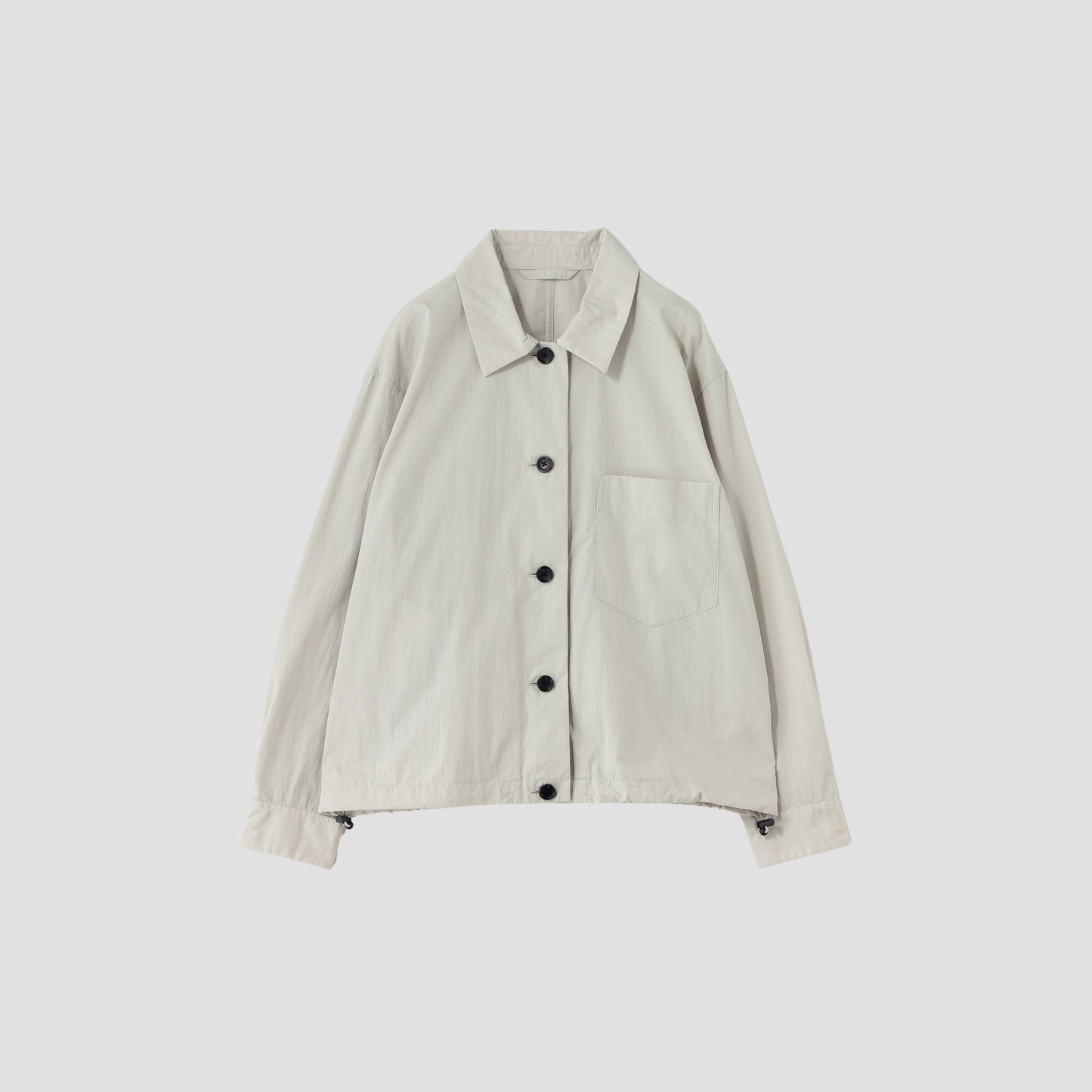 FINE COTTON NYLON POPLIN BLOUSON
