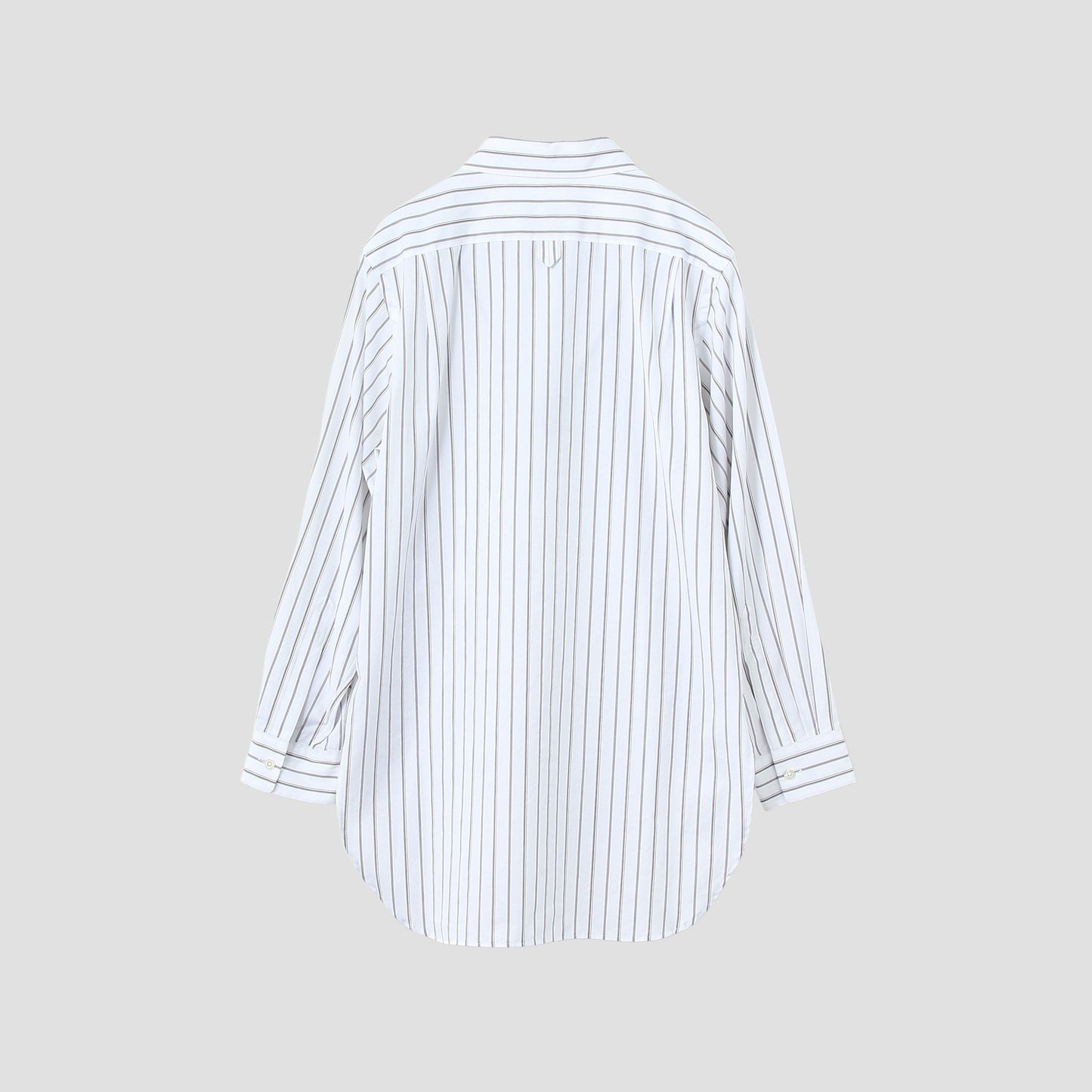 TRIPLE STRIPE COTTON POPLIN SHIRT