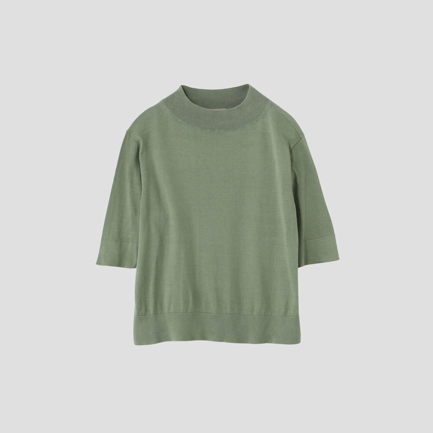 TWISTED COTTON SILK KNIT