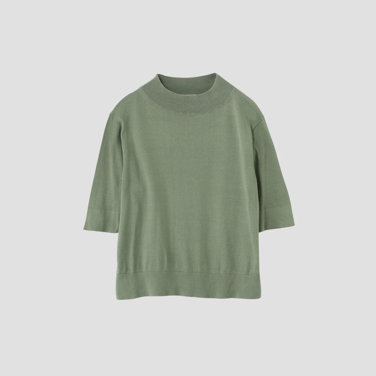 TWISTED COTTON SILK KNIT