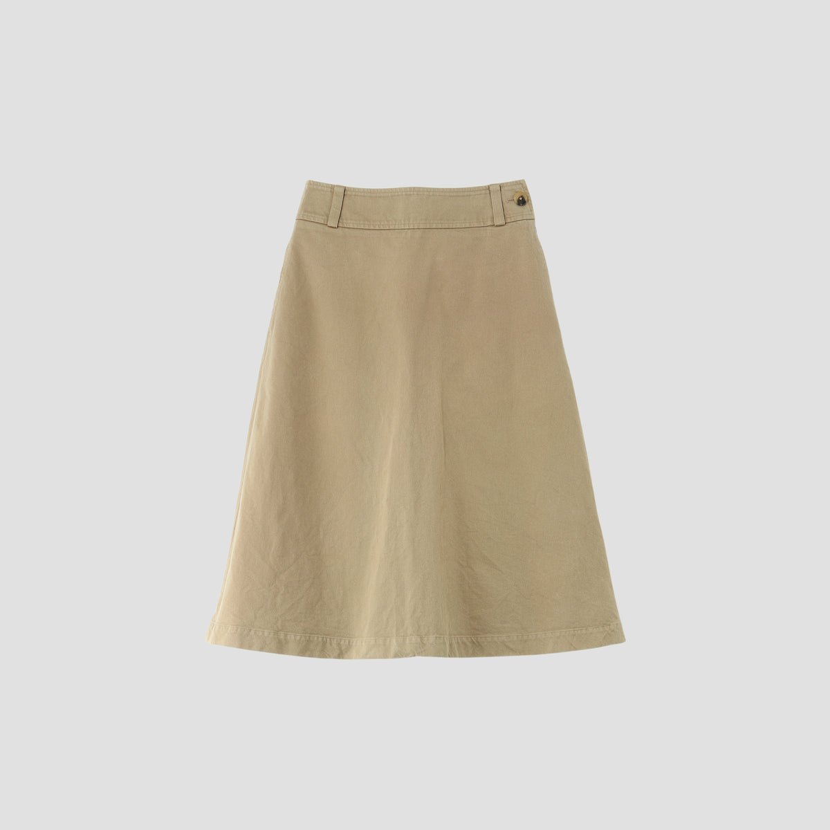 HEAVY COTTON TWILL SKIRT