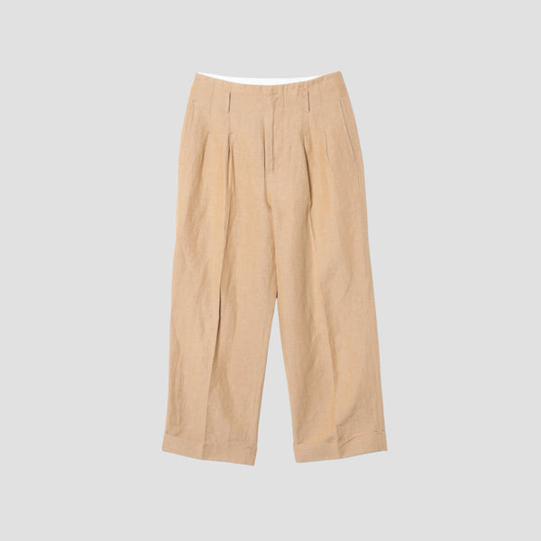 LINEN COTTON TROUSERS