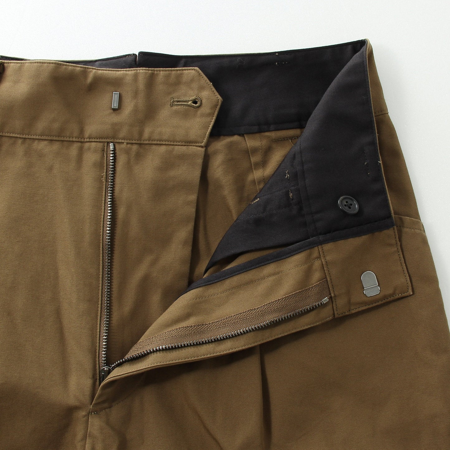 ORGANIC COTTON OXFORD TROUSERS