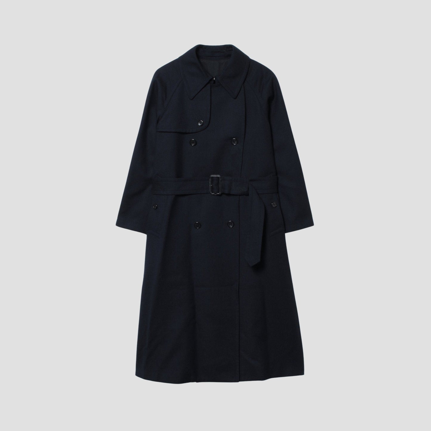 WASHED SERGE COAT