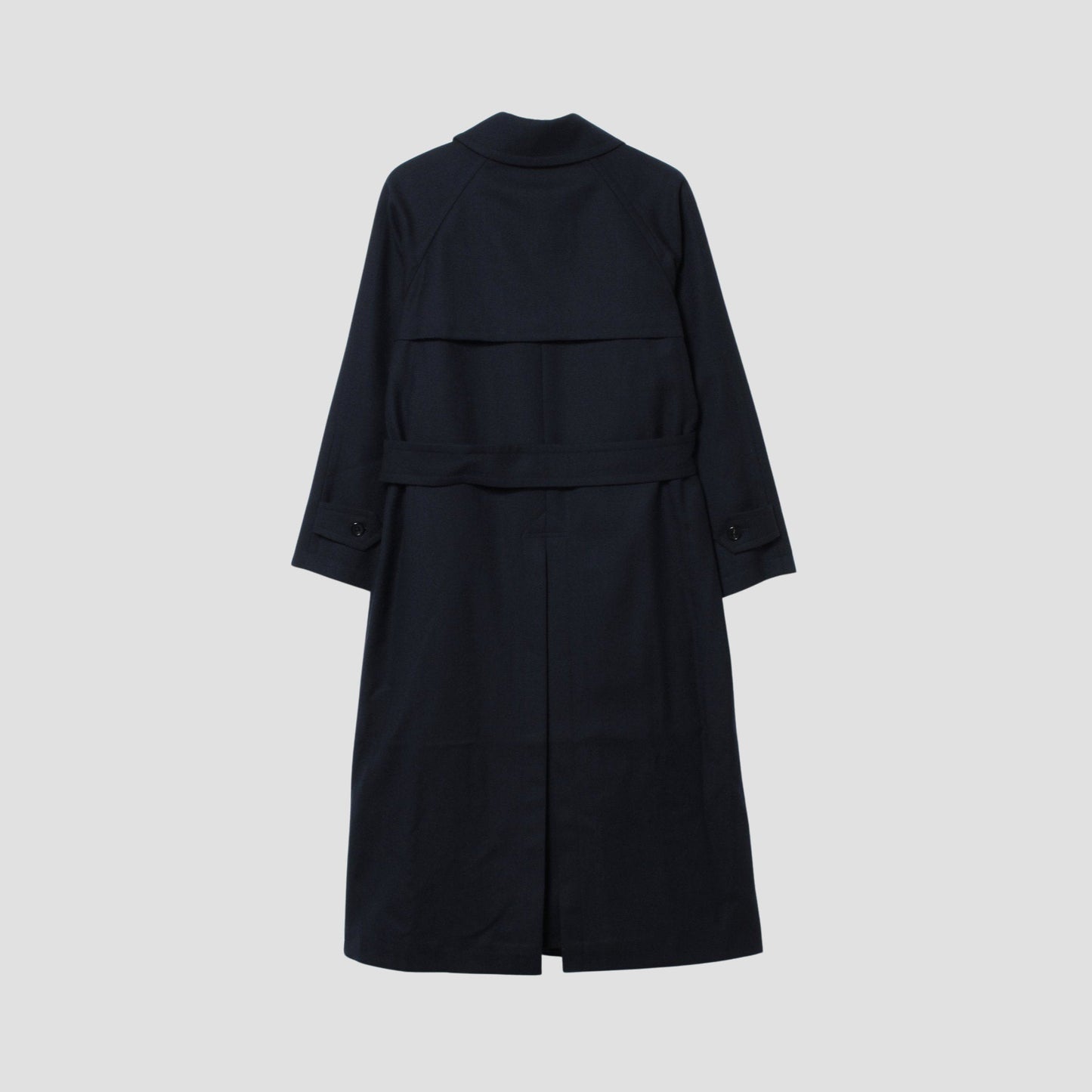 WASHED SERGE COAT