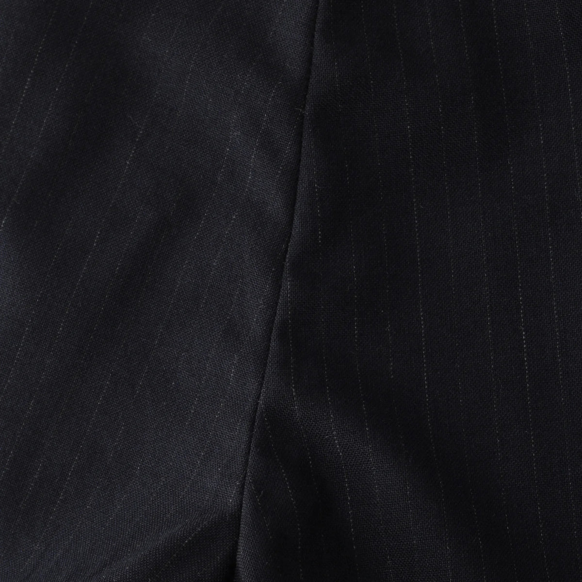 FINE CHALK STRIPE WOOL TROUSERS