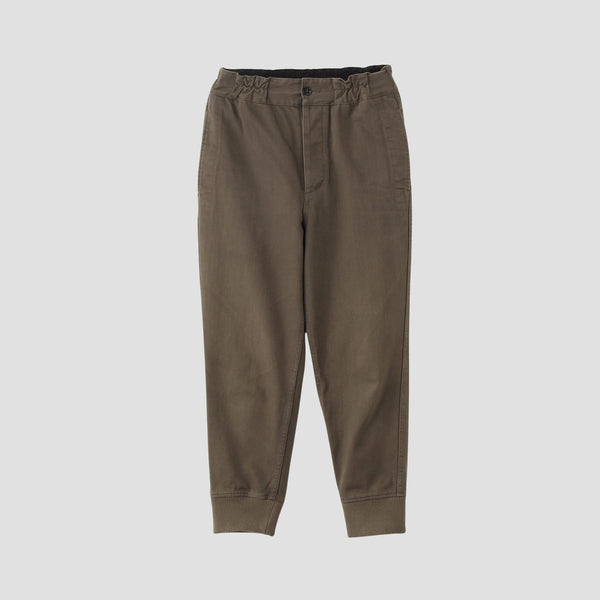 WORN COTTON DRILL TROUSERS