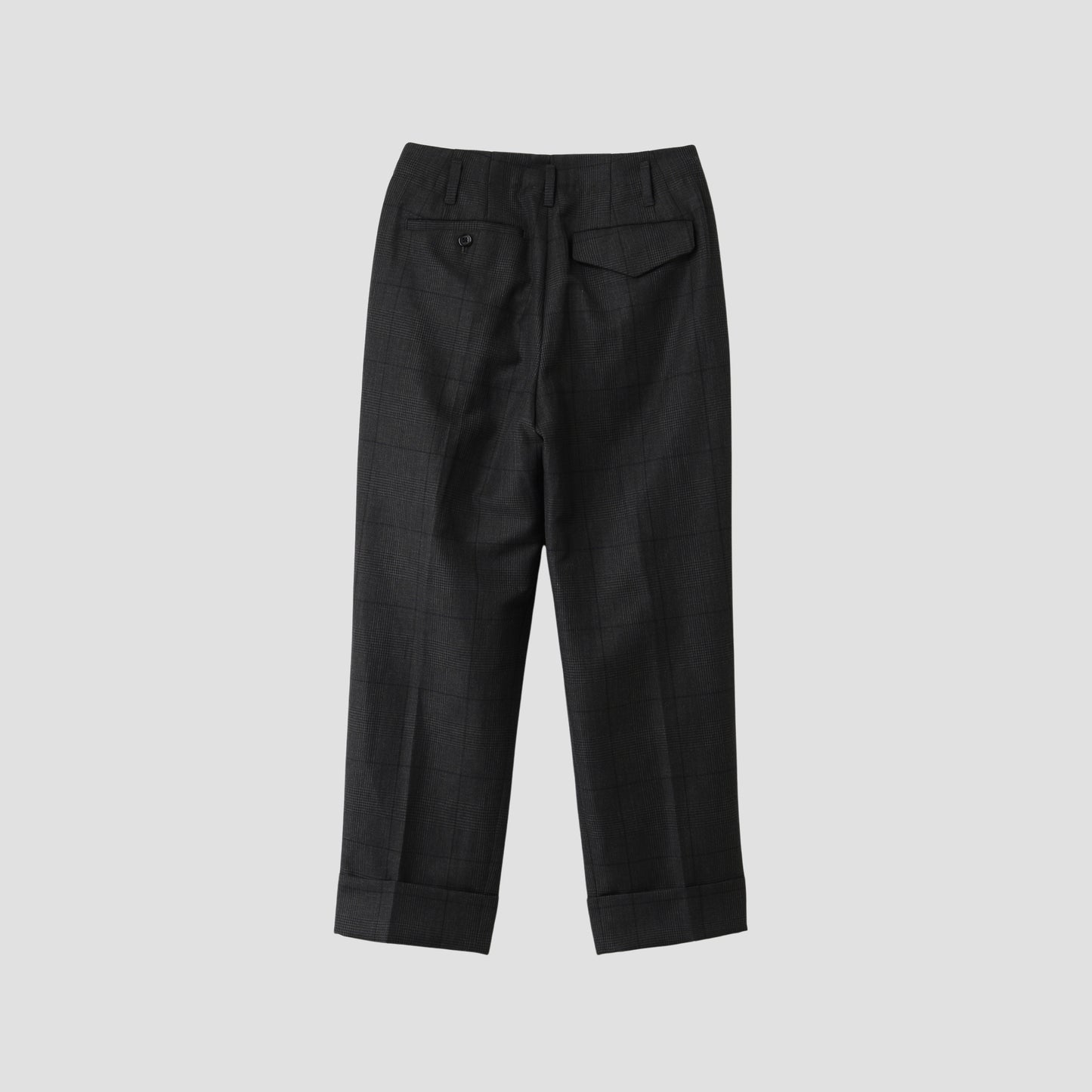 POW WOOL LINEN TROUSERS