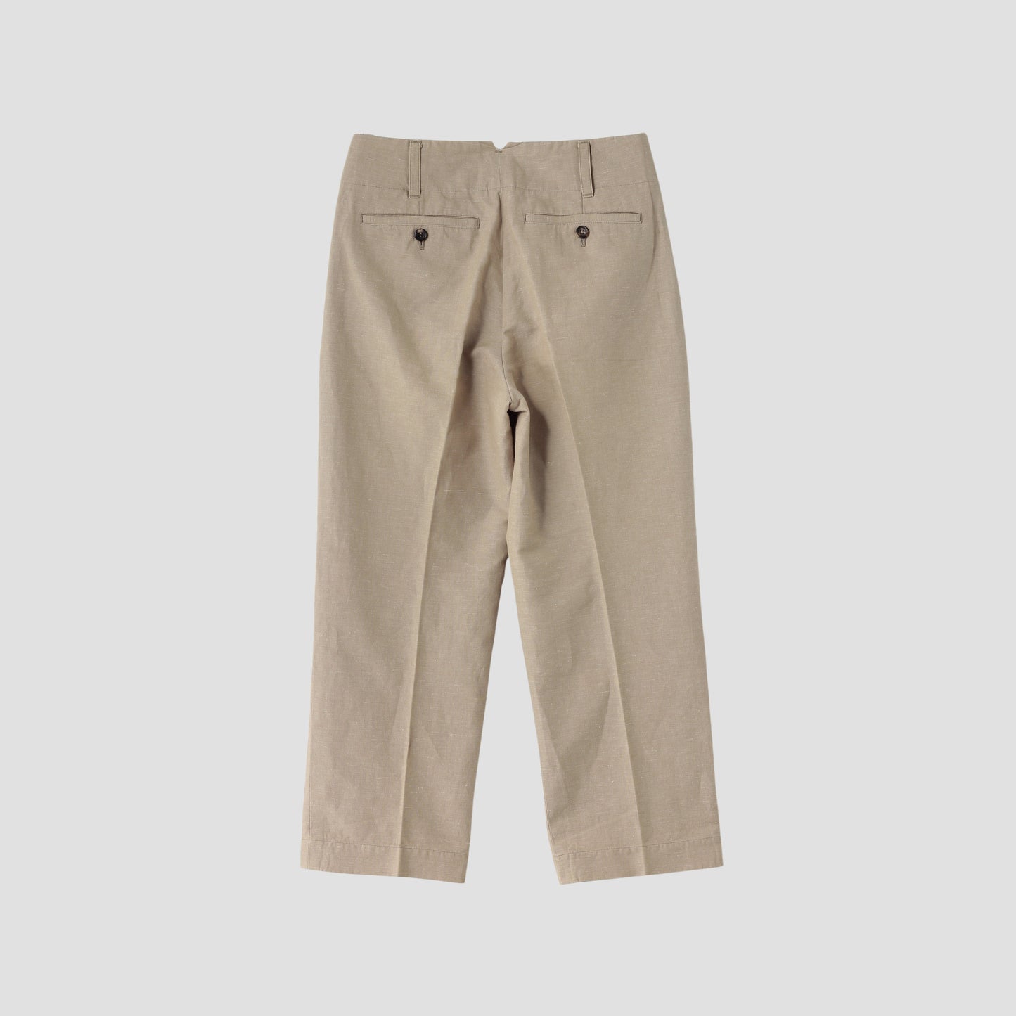 COTTON LINEN TROUSERS