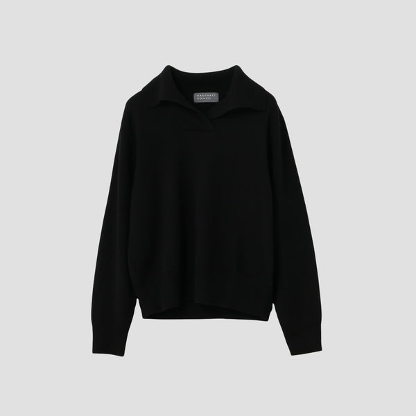 WASHED FINE MERINO KNIT