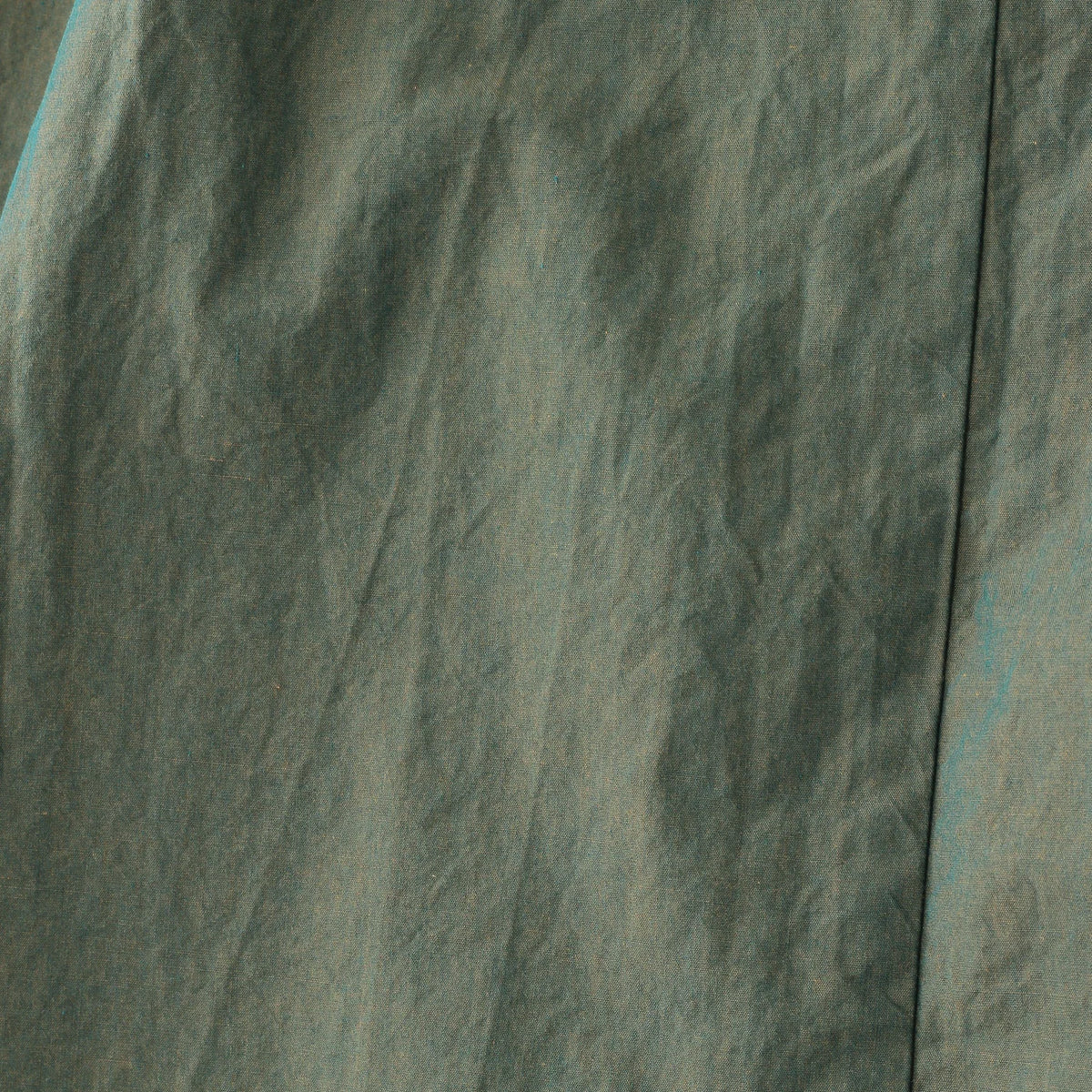 YARN DYED COTTON POPLIN SKIRT