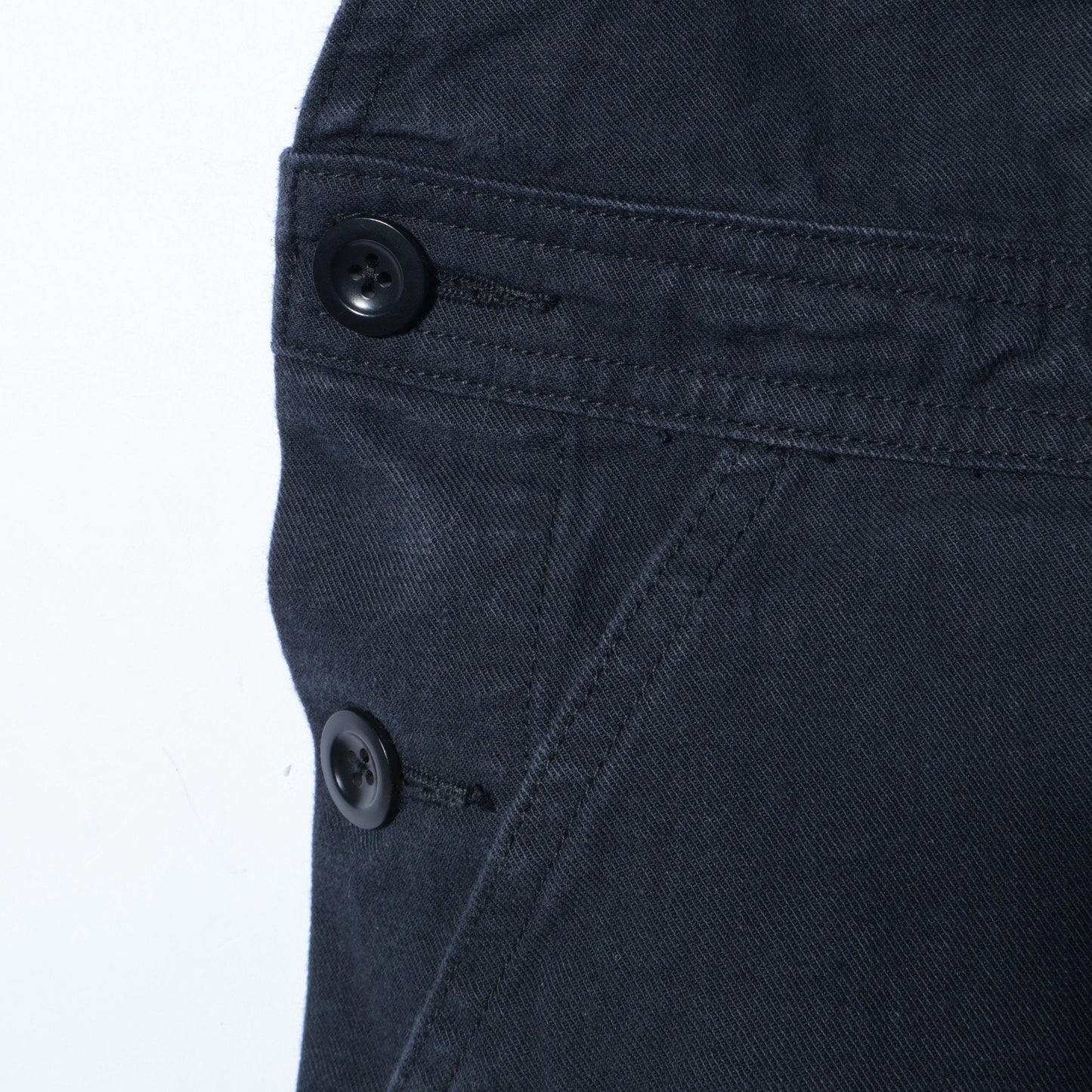 FADED COTTON TWILL TROUSERS