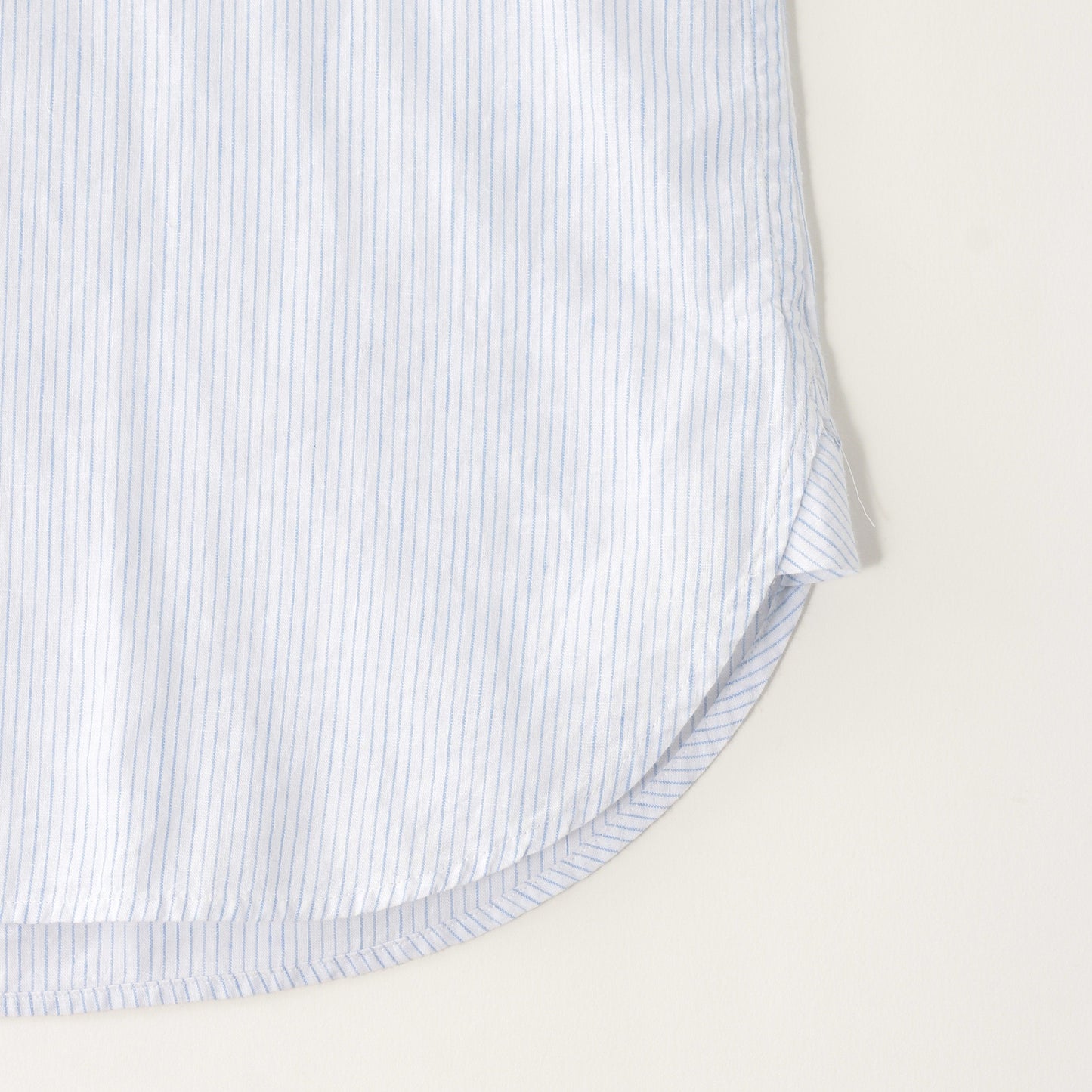 FINE STRIPE COTTON LINEN SHIRT