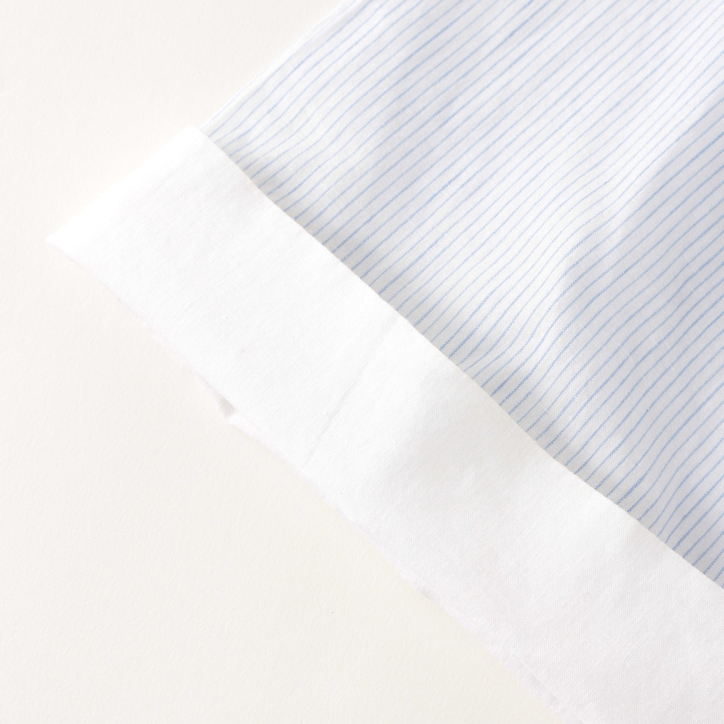 FINE STRIPE COTTON LINEN SHIRT