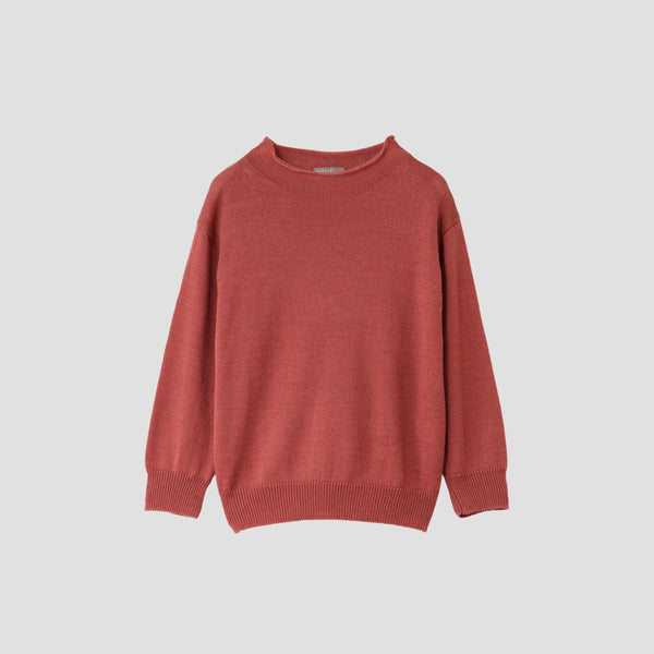 WOOL LINEN JUMPER KNIT