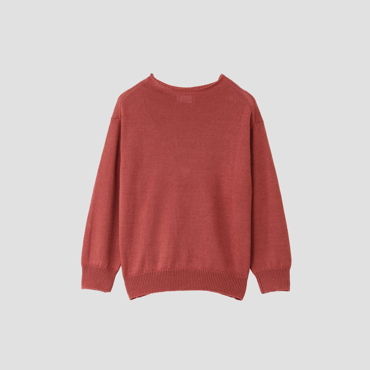 WOOL LINEN JUMPER KNIT