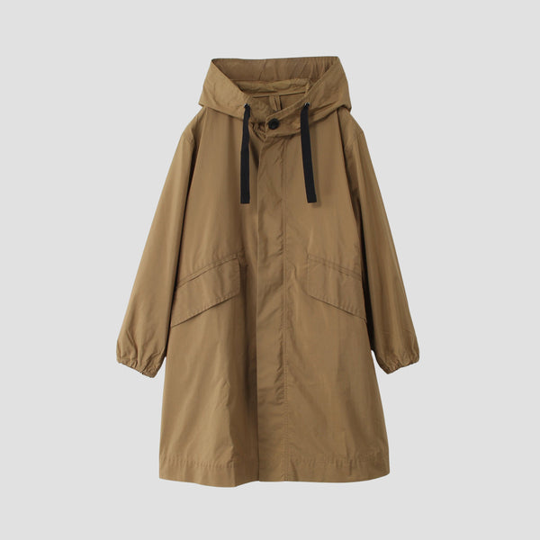 SUPERFINE COTTON NYLON COAT