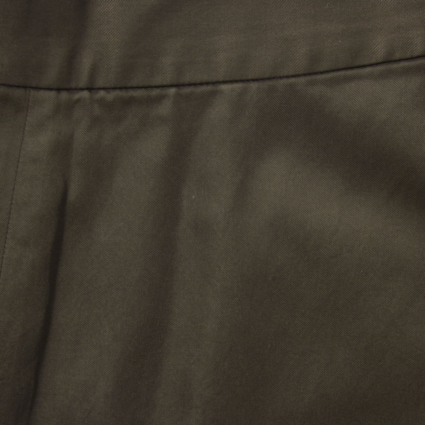 GLAZED COTTON CUPRA SKIRT