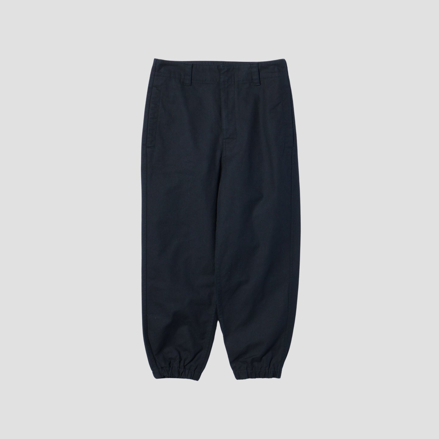 ORGANIC COTTON GABARDINE TROUSERS