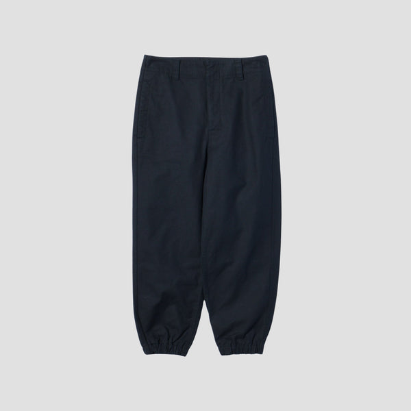 ORGANIC COTTON GABARDINE TROUSERS