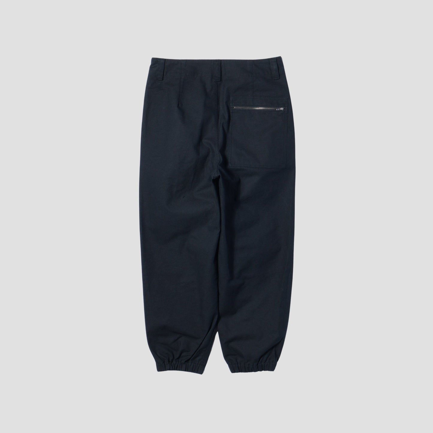 ORGANIC COTTON GABARDINE TROUSERS