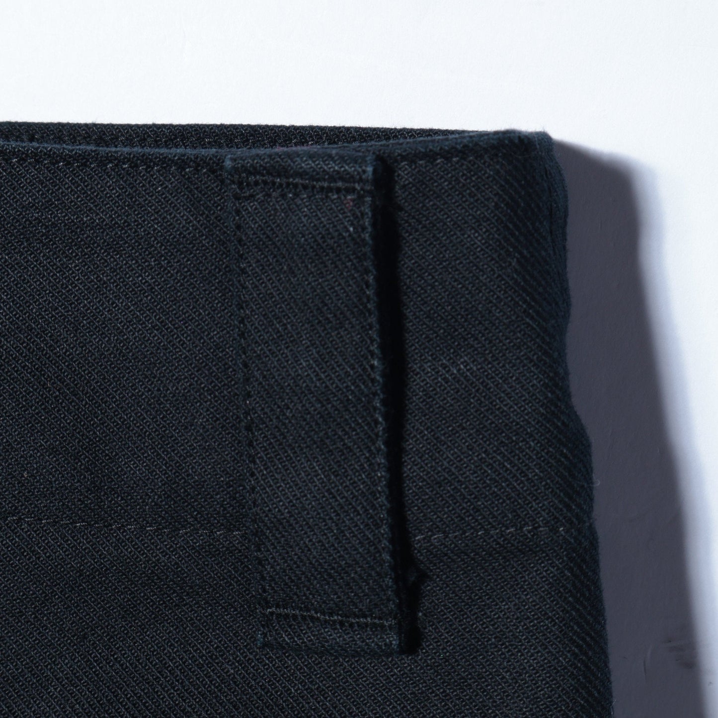 ORGANIC COTTON GABARDINE TROUSERS