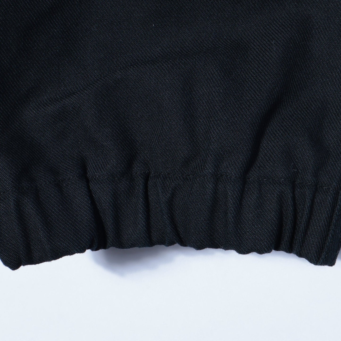 ORGANIC COTTON GABARDINE TROUSERS