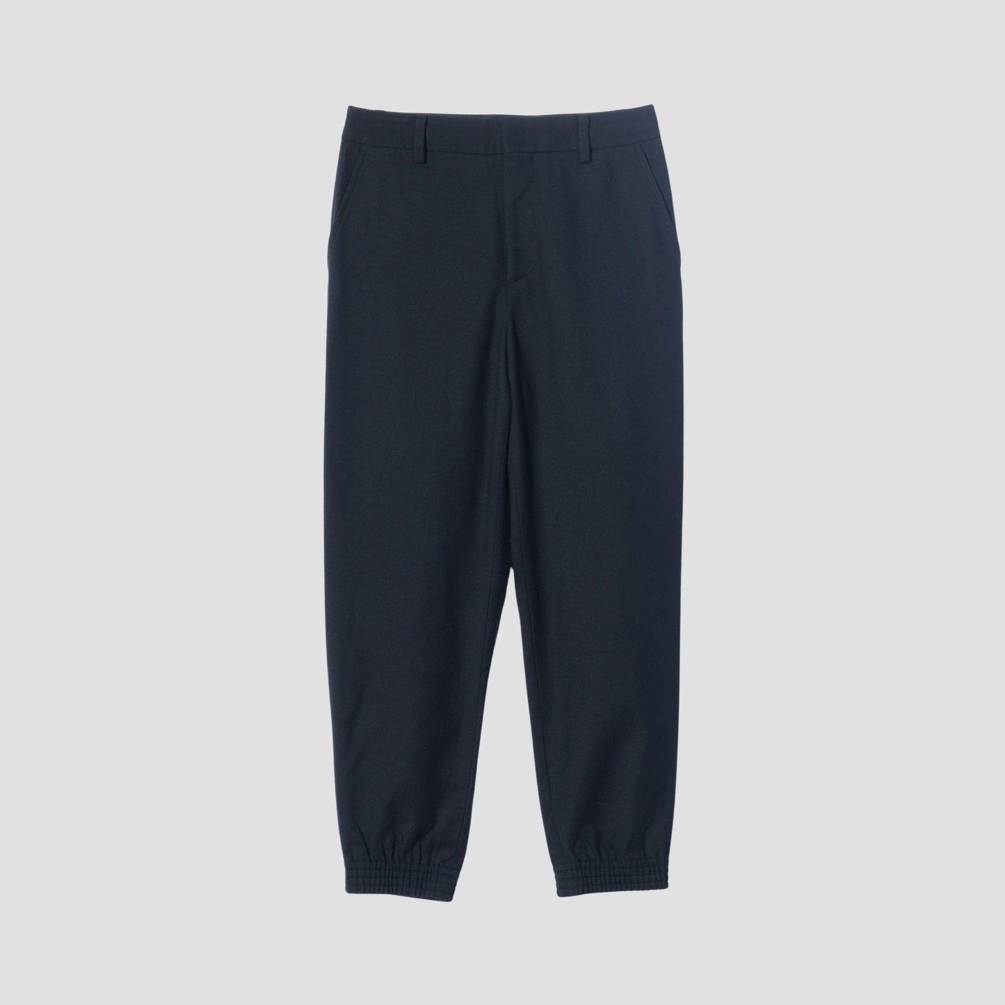 FINE WOOL FLANNEL TROUSERS